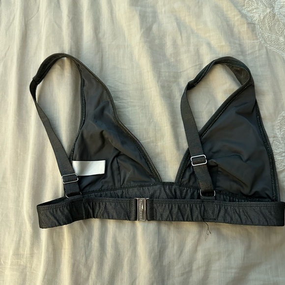 Zimmermann Separates Sculpt Metallic Bikini Top - Picture 4 of 6